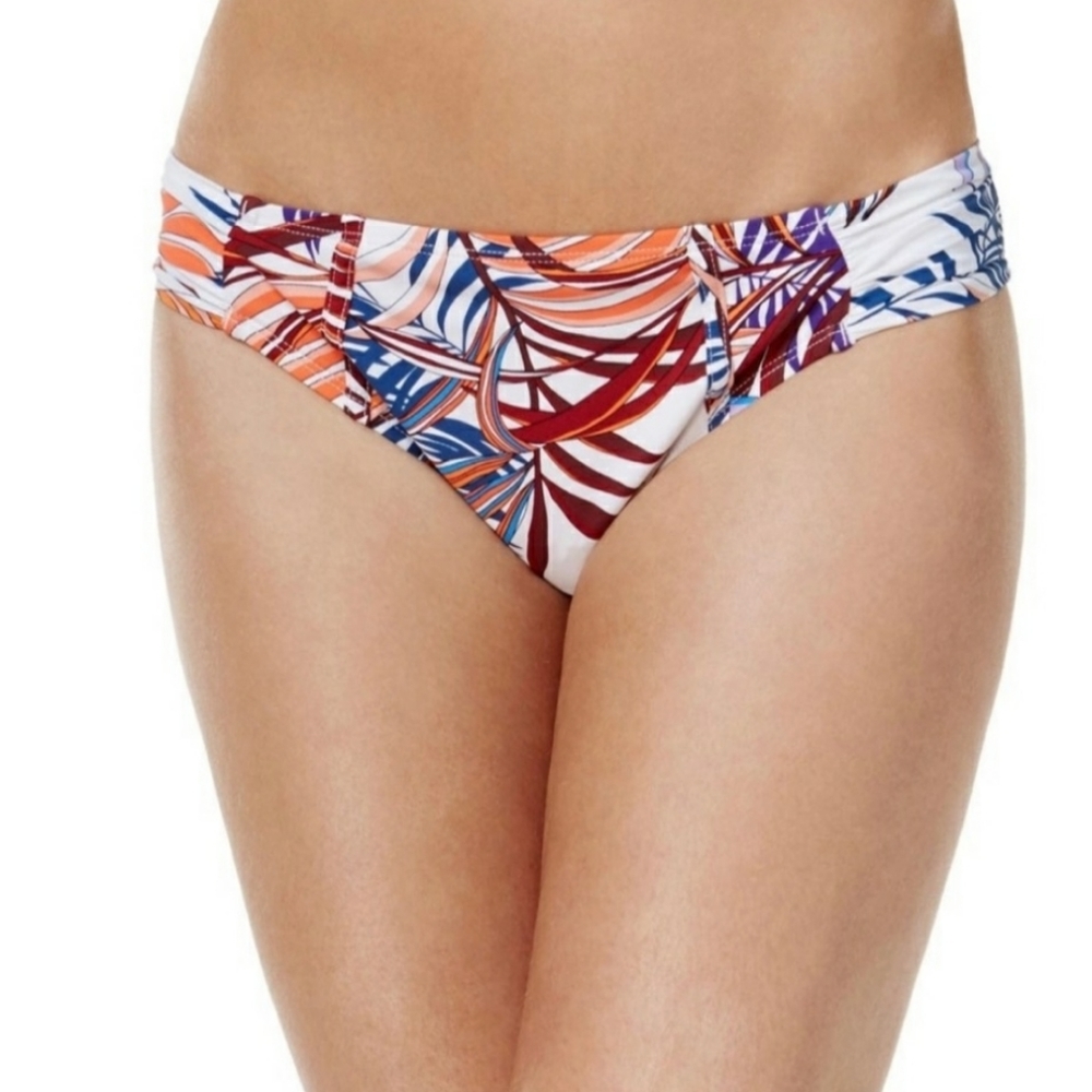 La Blanca Multicolor Tropical Print Swim Bottom